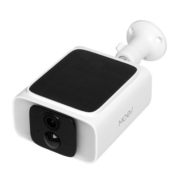 MOES Tuya WiFi Dual Band Smart Solar Power Panel Integrated Camera