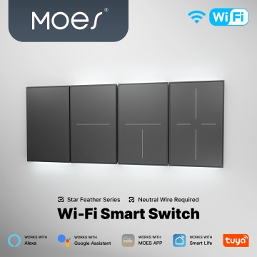 MOES Tuya WiFi Star Feather Series US Switch